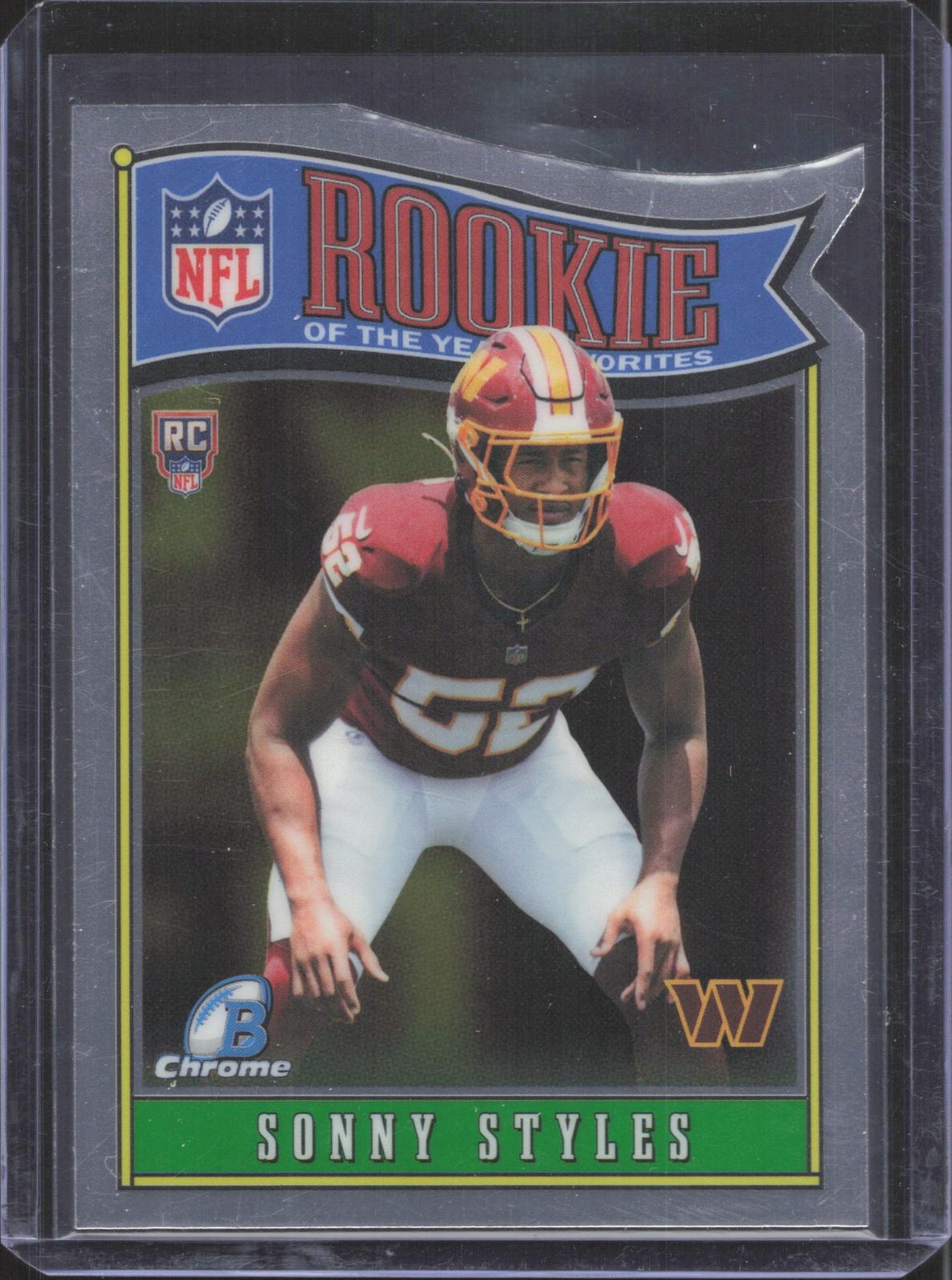 Bowman 2026 Bowman Sonny Styles #ROY-18 Rookie of the Year Favorites