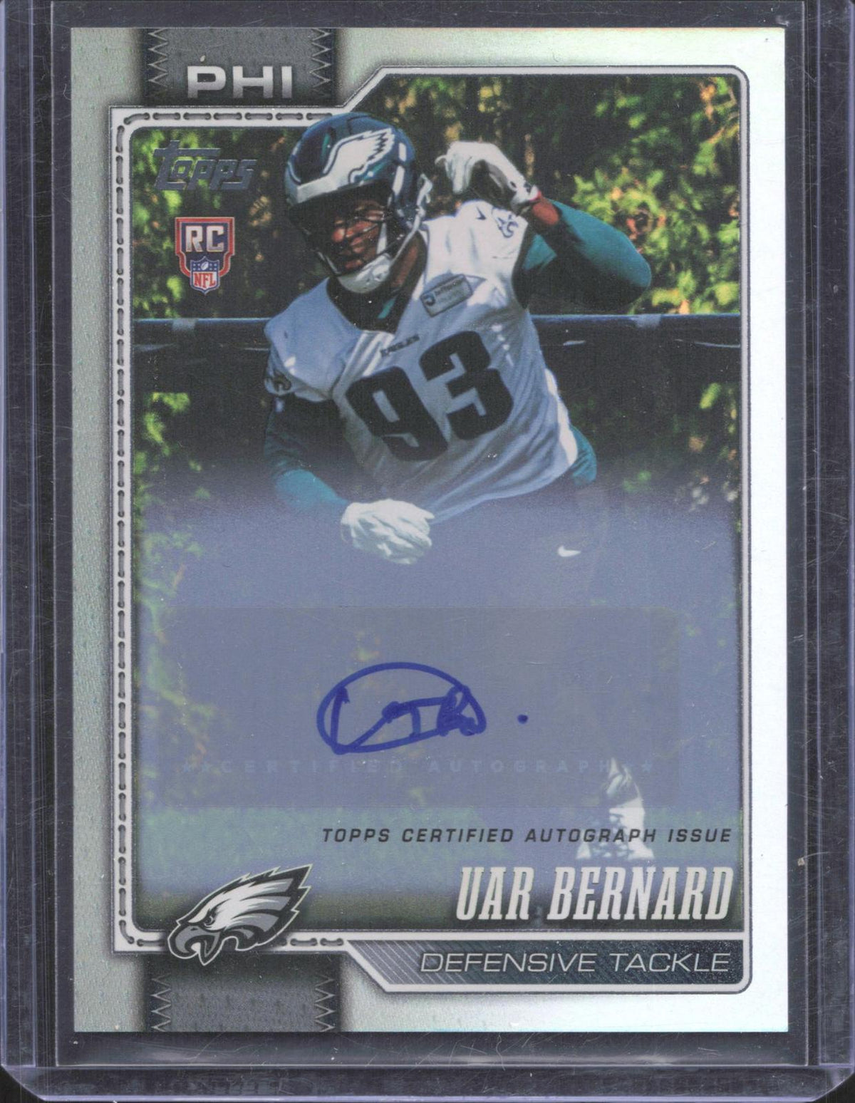Topps 2026 Topps Flagship Uar Bernard #400 Real One Autographs