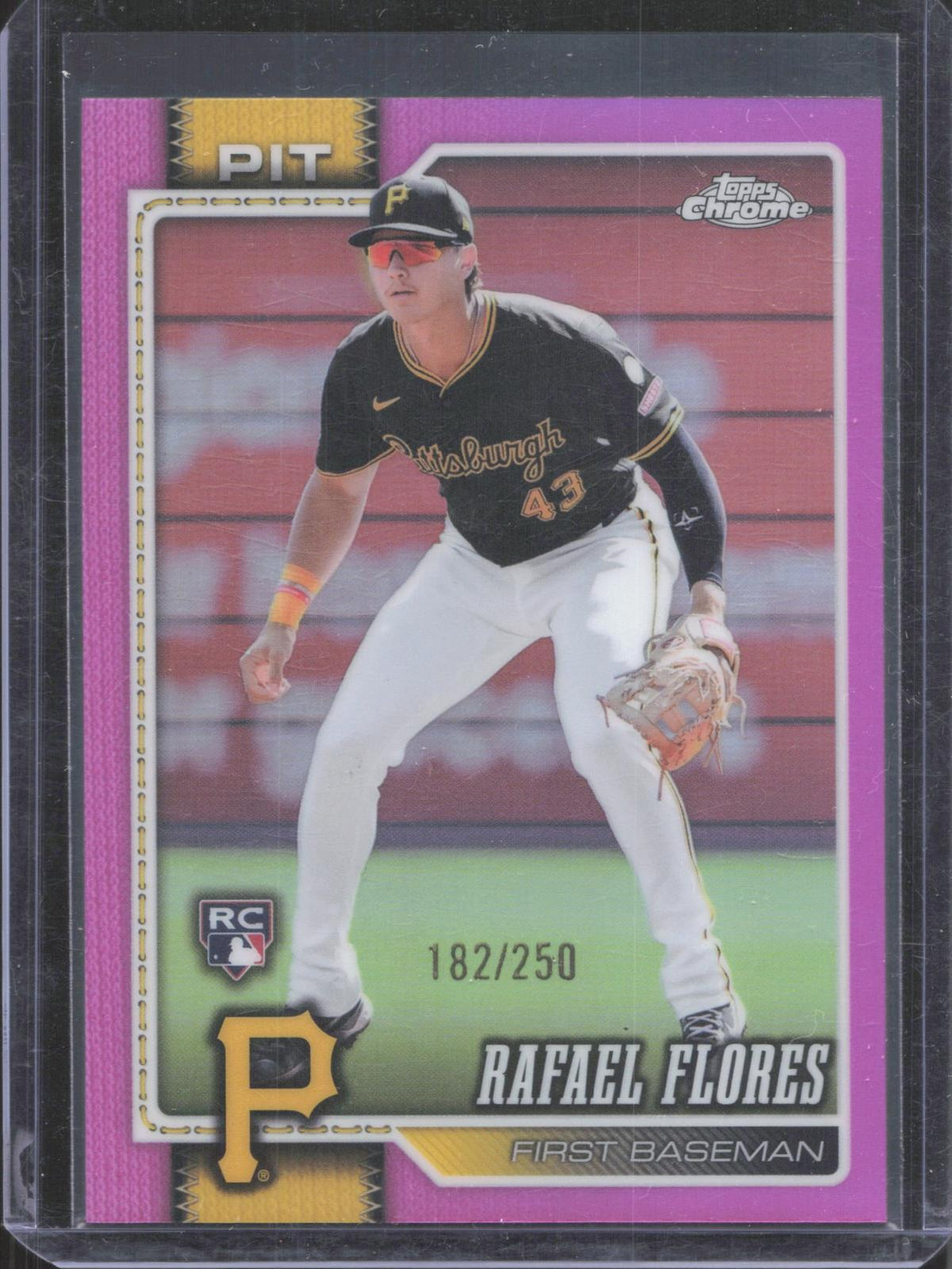 2026 Topps Rafael Flores #623 Pink 182/250