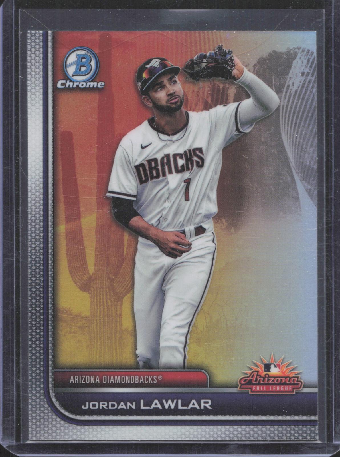 Bowman 2023 Bowman Chrome Jordan Lawlar #AFLS-12 2022 AFL Fall Stars